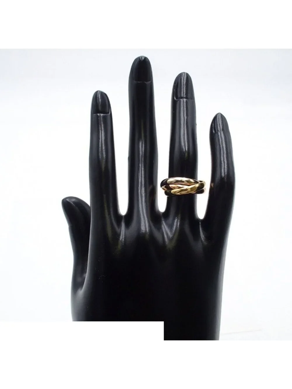 Cartier Trinity MM Three Color Gold No 49 Ring